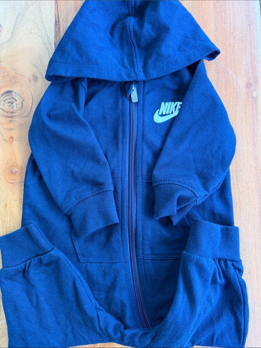 NWOT Nike Unisex Hooded Full-Zip Onesie / Bodysuit